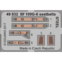 148 eduard photoetch bf109g6 steel seatbelts