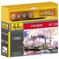 1:400 Heller L\'occident Model Kit.