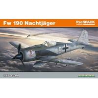 1:48 Eduard Kits Profipack Fw 190-a Nightfighter Model Kit.