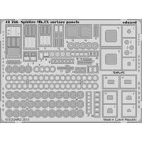 148 eduard photoetch spitfire mkixu surface panels detail set edu