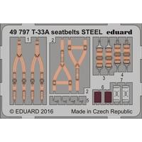 148 eduard photoetch kit t33 a steel seatbelts