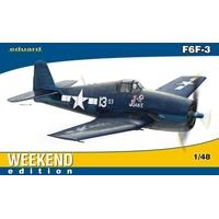 1:48 Eduard Kits Weekend F6f3 Hellcat Model Kit