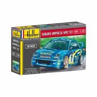 1:43 Heller Subaru Imprezza Wrc 02 Model Car Kit