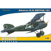 1:48 Eduard Kits Weekend Albatros Diii Oeffag 153 Model Kit