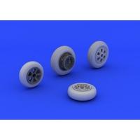 1:48 Eduard Brassin F-86f Wheels For Hasegawa