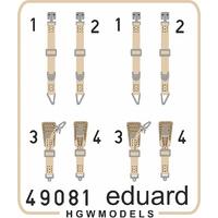 1:48 Eduard Photoetch WWII Luftwaffe Fighters Superfabric Detail Kit.