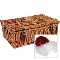 14" Traditional Lidded Hamper with Packaging