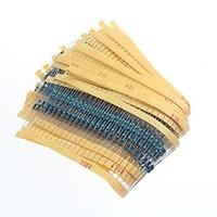 1/4W Resistance Metal Film Resistors 1% 10R-1M (30 x 50Pcs)