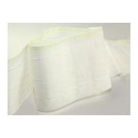 14cm Pavarotti Pencil Pleat Curtain Tape White