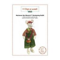 14 Days A Week Easy Sewing Pattern Hortense The Mouse Gardening Outfit