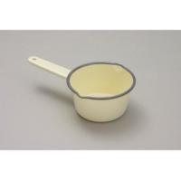 14cm Cream Enamel Milk Pan