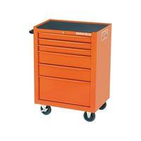 1470K6 Tool Trolley 6 Drawer Orange