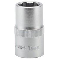 14mm 6pt socket 12dr pckd