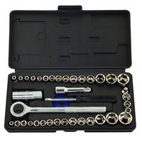 14 38 40 piece drive socket set