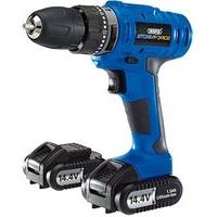 14.4v C/less Hammer Drill 2bat