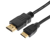 1.4V Mini HDMI to HDMI Cable for Tablet or Laptop to HDTV 1080P/3D(Black, 1.5m)