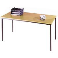 1400 X 800MM RECTANGULAR GENRERAL PURPOSE TABLE - BEECH