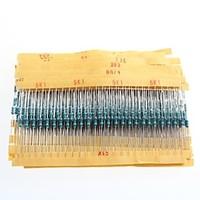1/4W Resistance Metal Film Resistors 1% 10R-1M (30 x 25Pcs)