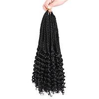 14inch senegalese pre twist crochet braids hair extensions synthetic braiding hair ombre Purple Golden Beauty