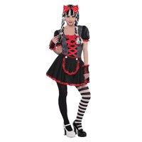 14 Years Girl\'s Goth Doll Costume