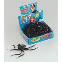 14 black spider decoration with long legs