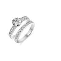 14 instead of 225 for a simulated sapphire white gold plated ring band ...