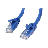 15m Blue Gigabit Snagless RJ45 UTP Cat6 Patch Cable - 15 m Patch Cord