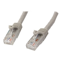 15m Gray Gigabit Snagless RJ45 UTP Cat6 Patch Cable - 15 m Patch Cord