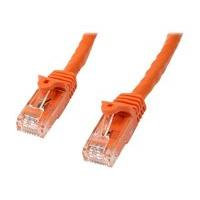 15m Orange Gigabit Snagless RJ45 UTP Cat6 Patch Cable - 15 m Patch Cord