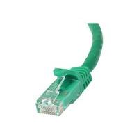 15m Green Gigabit Snagless RJ45 UTP Cat6 Patch Cable - 15 m Patch Cord