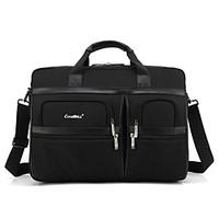 156 173 inch multi compartment shock proof laptop shoulder bag hand ba ...