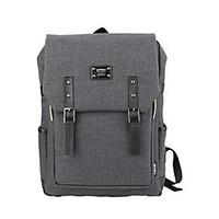 15.6 inch Ultra-Light Portable Computer Backpack Korean Style Shoulder Bag Waterproof Pure Color Unisex