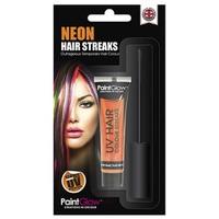 15ml Orange Paintglow Uv Neon Hair Colour Streaks