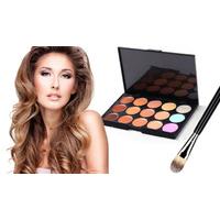 15 Colour Contour Palette & Brush