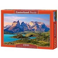 1500 piece castorland jigsaw torres del paine patagonia