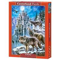 1500 piece castorland jigsaw wolves and castle