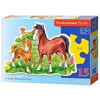 15pc A Little Beautiful Foal Jigsaw Puzzle