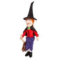 155 room on the broom witch with broom soft toy