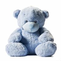 15 blue bonnie bear baby soft toy