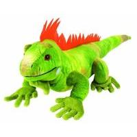 15 green iguana soft toy