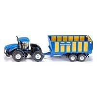 150 new holland with silage trailer