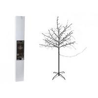 150cm Christmas White LED Blossom Tree With Pearl Beads And Ground Peg