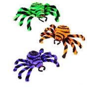 15cm 3 Pack Assorted Spiders Decoration