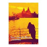 150 x 105mm Magic Moments Ferry Cross The Mersey Postcard