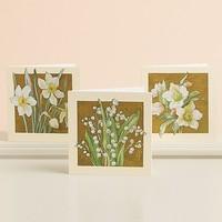 15 Luxury Finish Spring Flower Cards