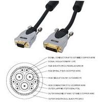 1.5m VGA to DVI Cable - Premium