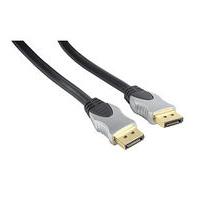 1.5m Display Port Cable Premium Gold Plated Metal Plugs