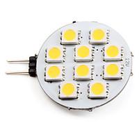 15w g4 led spotlight 10 smd 5050 90 lm warm white dc 12 v