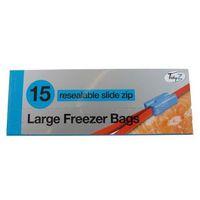 15 freezer bags large zlidder zeal