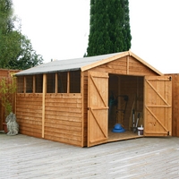 15\' x 10\' Value Overlap Modular Wooden Workshop